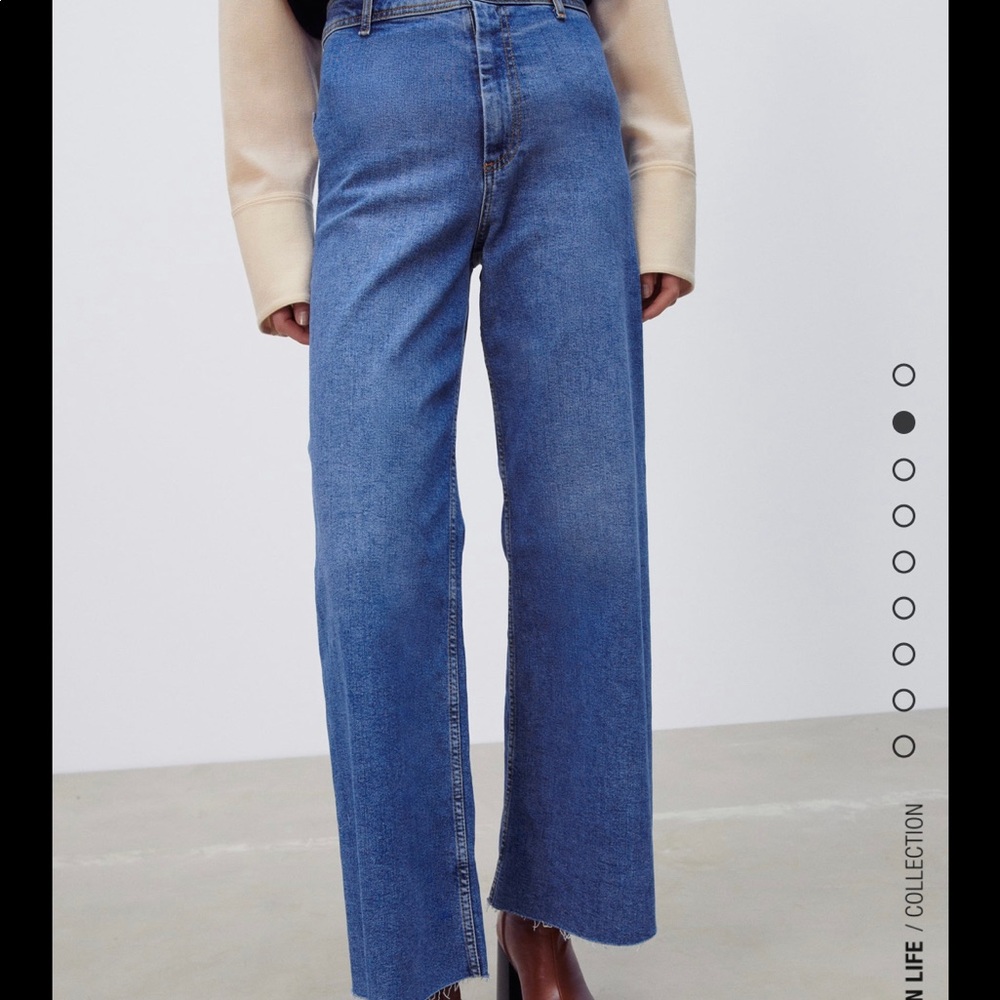 Brand new with tags Zara The Marine Straight in Basta Blue US size 4